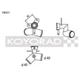 Koyo Aluminum Filler Neck, 2022-2025 BRZ & GR86