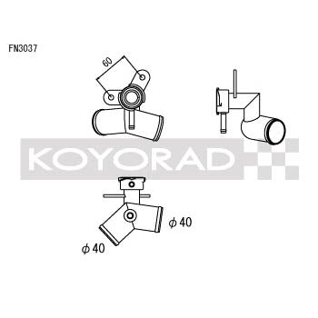 Koyo Aluminum Filler Neck, 2022-2025 BRZ & GR86