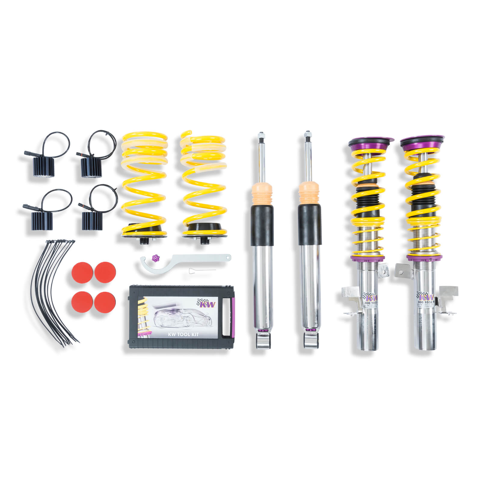 KW Variant 3 Coilovers, 2016-2018 Focus RS