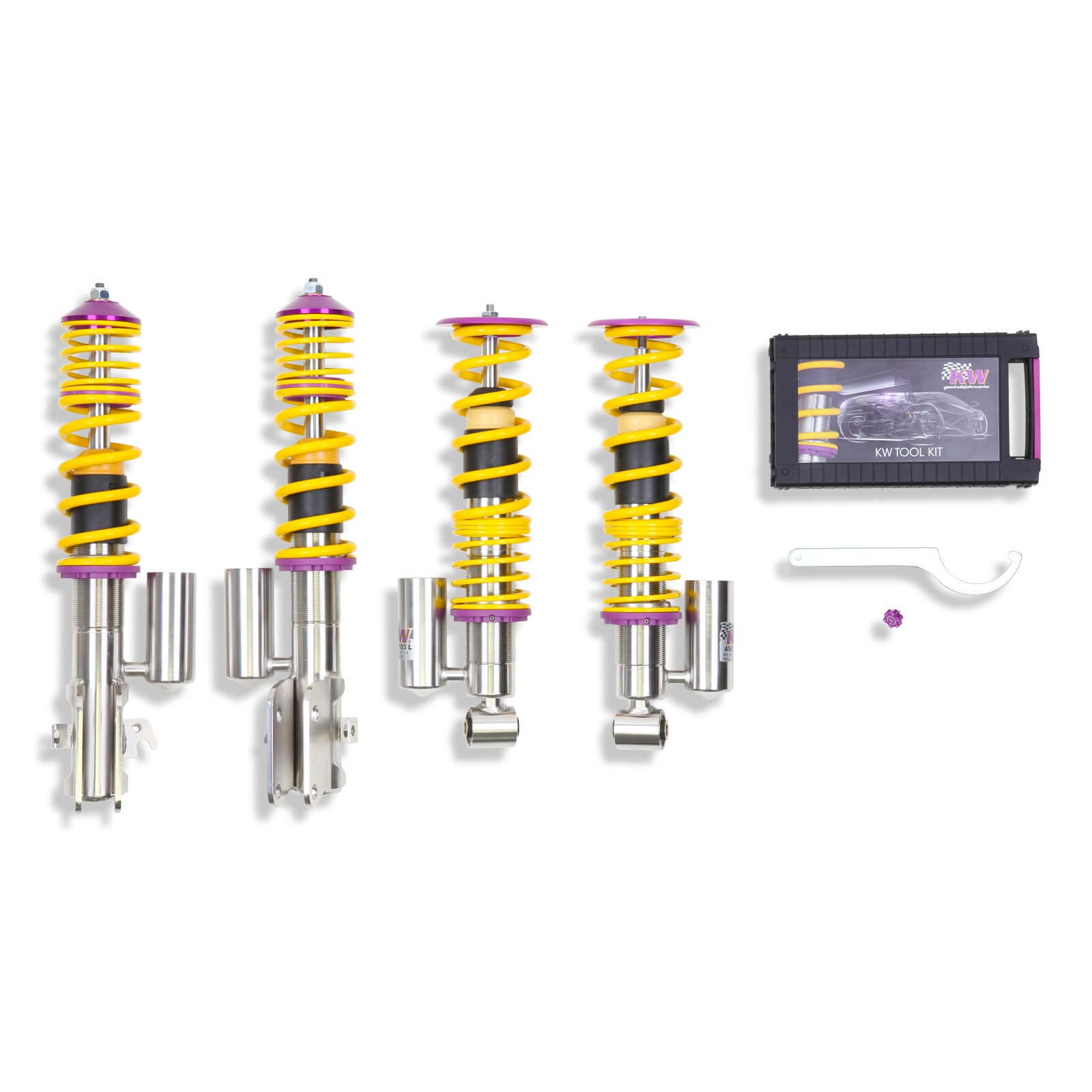 KW Variant 3 Coilovers, 2008-2014 STi