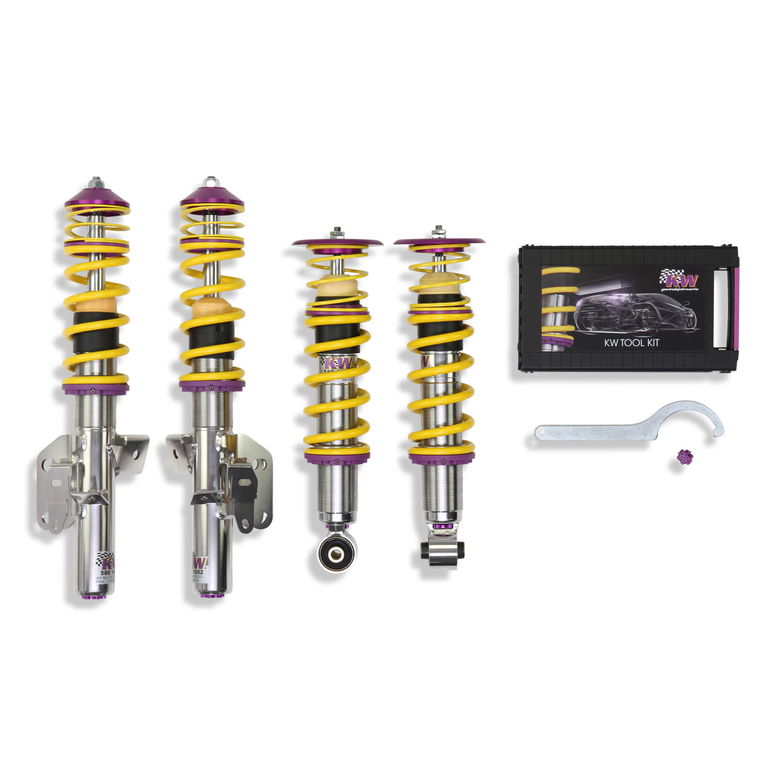 KW Variant 3 Coilovers, 2013-2020 BRZ/FR-S/86