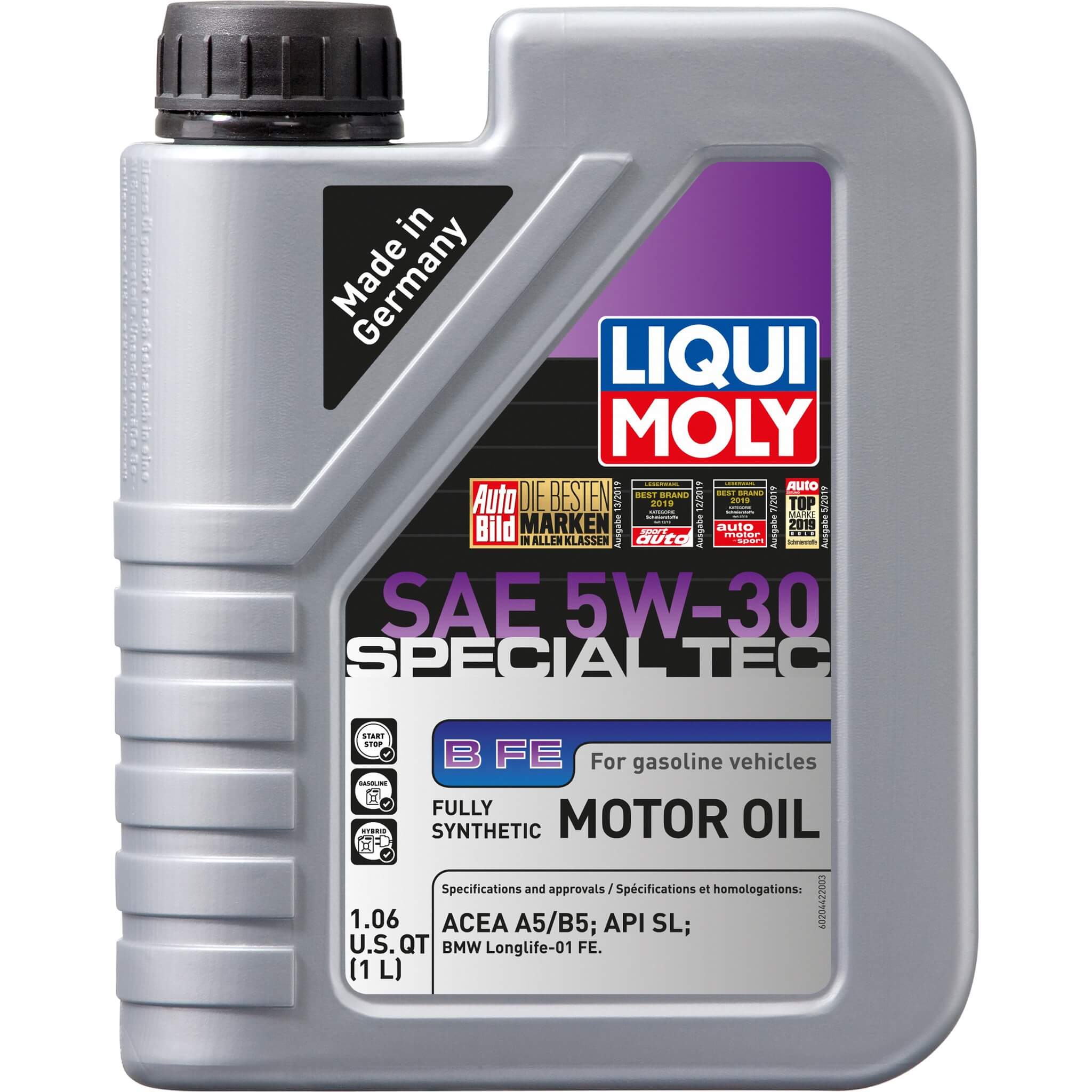 LIQUI MOLY Special Tec B FE Engine Oil (5W-30, 1 Liter)