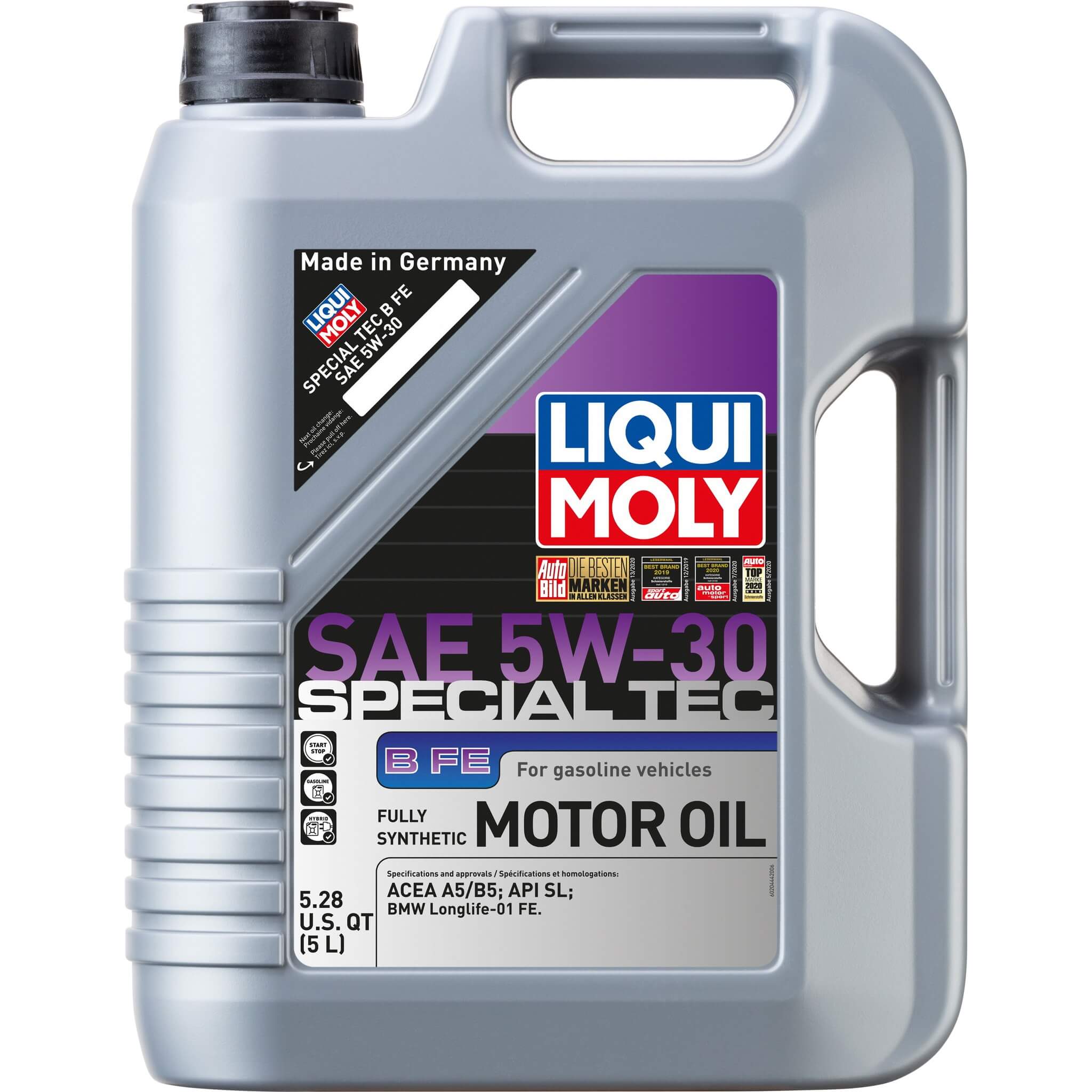 LIQUI MOLY Special Tec B FE Engine Oil (5W-30, 5 Liters)