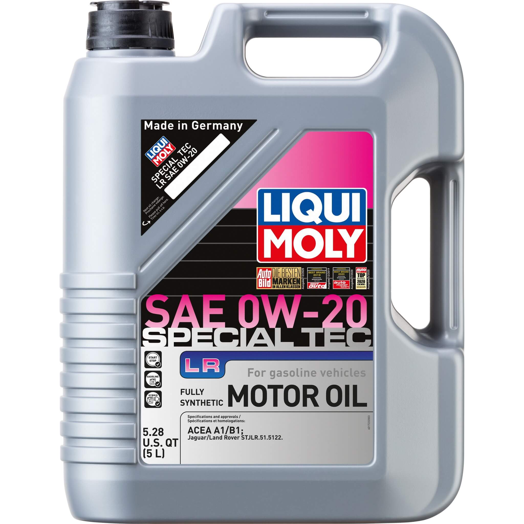LIQUI MOLY Special Tec LR Engine Oil (0W-20, 5 Liters)