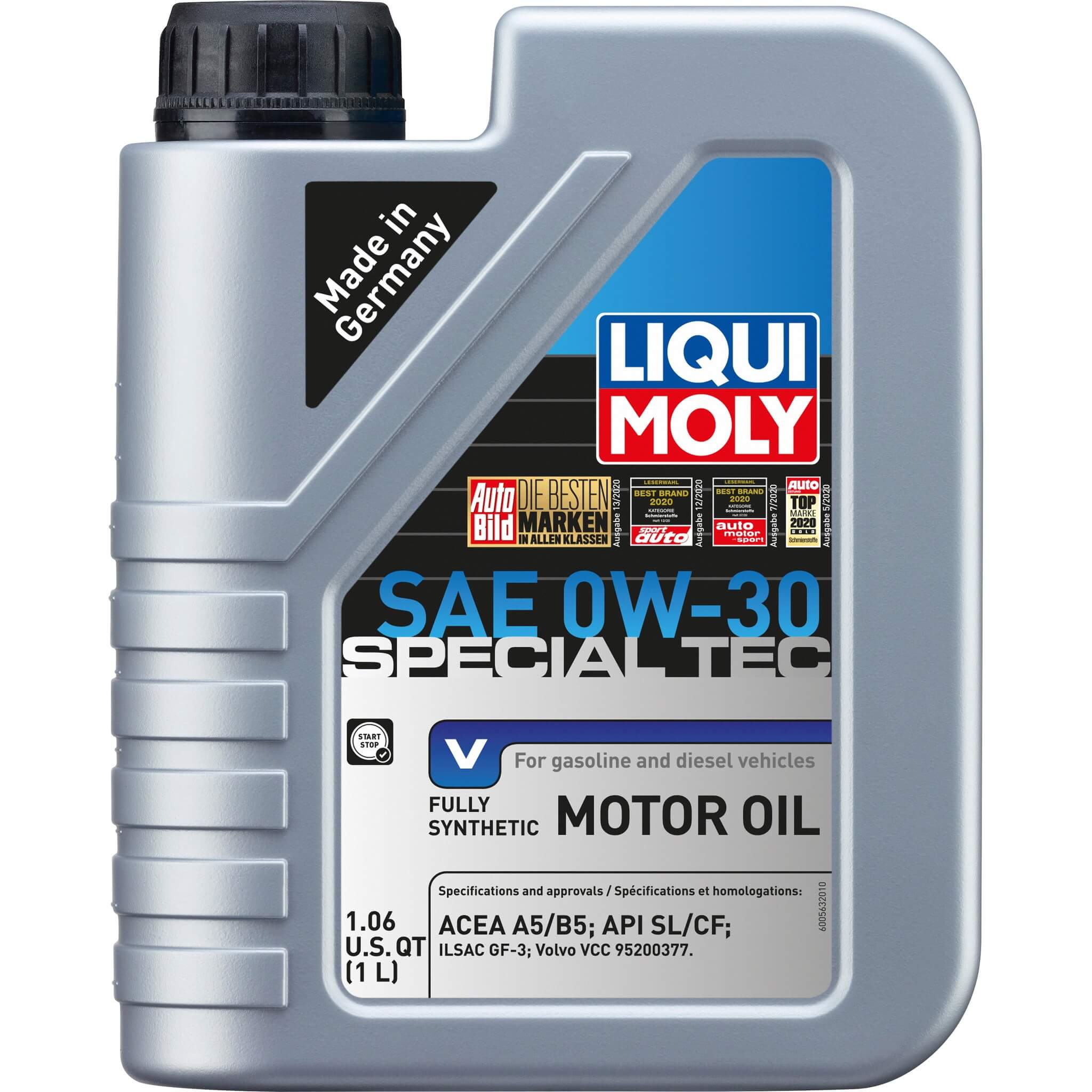 LIQUI MOLY Special Tec V Engine Oil (0W-30, 1 Liter)