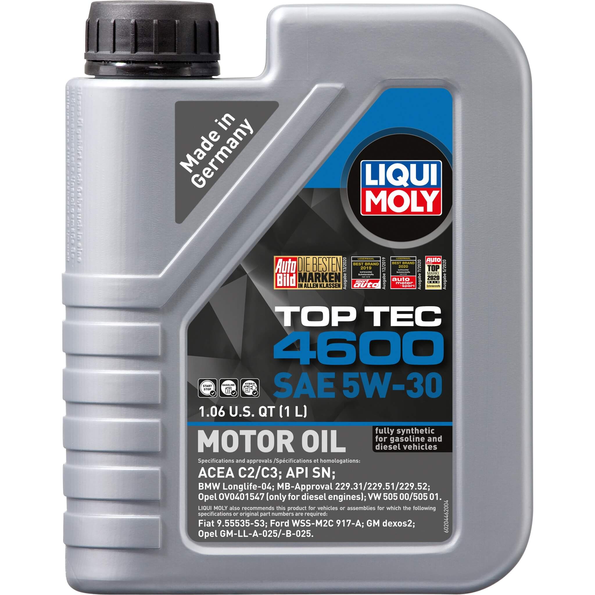 LIQUI MOLY Top Tec 4600 Engine Oil (5W-30, 1 Liter)