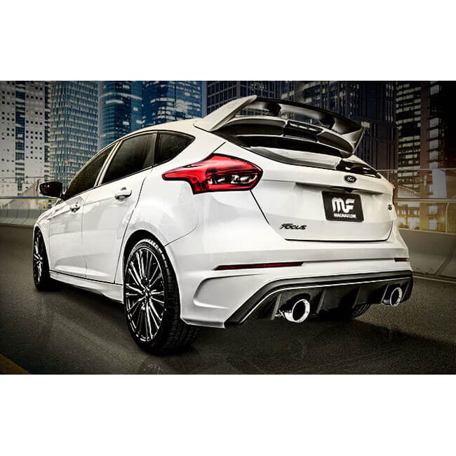 Magnaflow Cat-Back Exhaust System, 2016-2018 Focus RS - Angle 2
