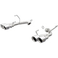 Magnaflow Stainless Axle-Back Exhaust System w/ Quad Polished Tips, 2015-2021 WRX & STi