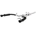 Magnaflow Stainless Cat-Back Exhaust System (Competition, Black Coated), 2015+ Mustang EcoBoost