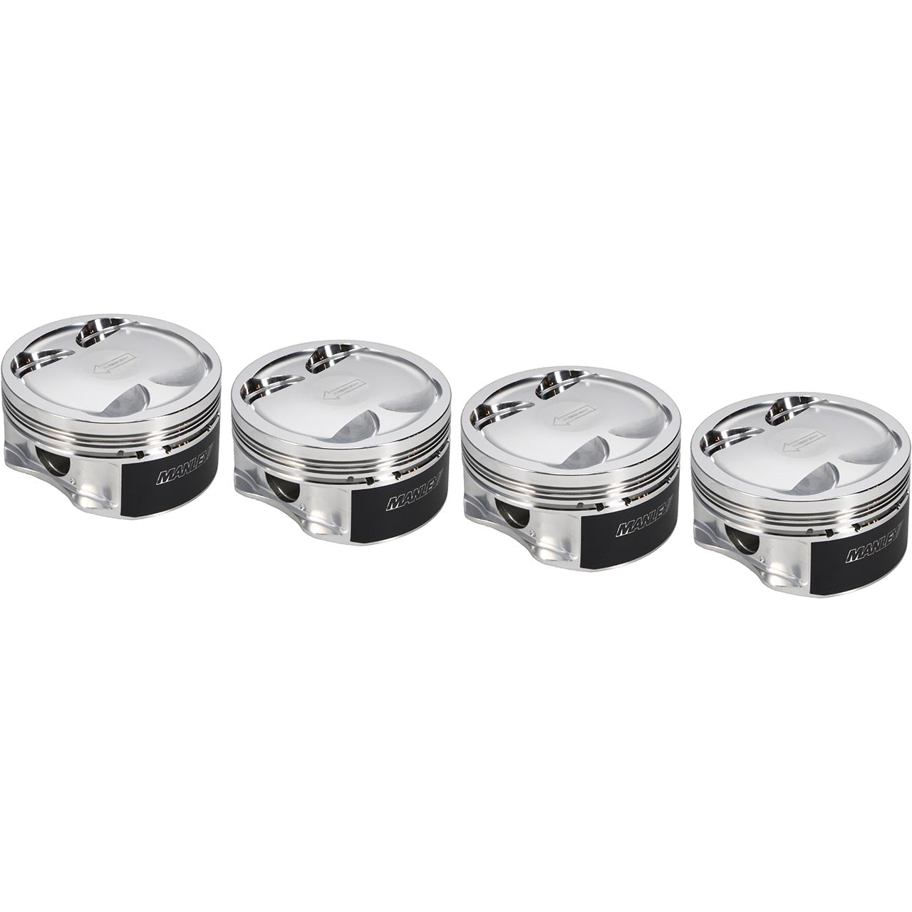Manley Platinum Series Forged Pistons (99.75mm, 9.8cr, Set/4), 2004-2021 STi & 2006-2014 WRX