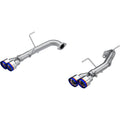 MBRP 2.5in Axle-Back Exhaust System (Race, 304SS w/ Quad Burnt SS Tips), 2022-2026 WRX