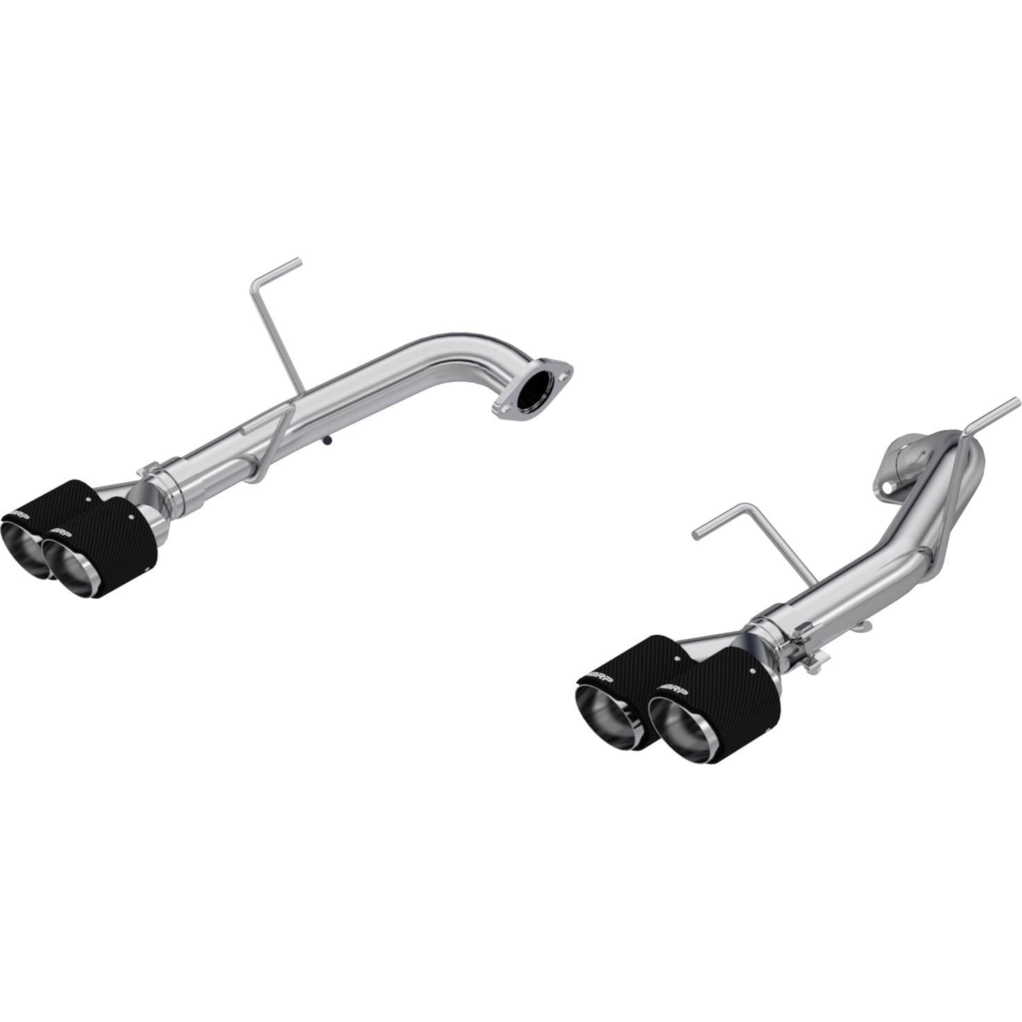 MBRP 2.5in Axle-Back Exhaust System (Race, 304SS w/ Quad Carbon Fiber Tips), 2022-2026 WRX