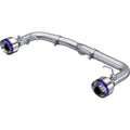 MBRP 2.5in Axle-Back Exhaust System (Street, 304SS w/ Dual Burnt SS Tips), 2022-2026 BRZ & GR86