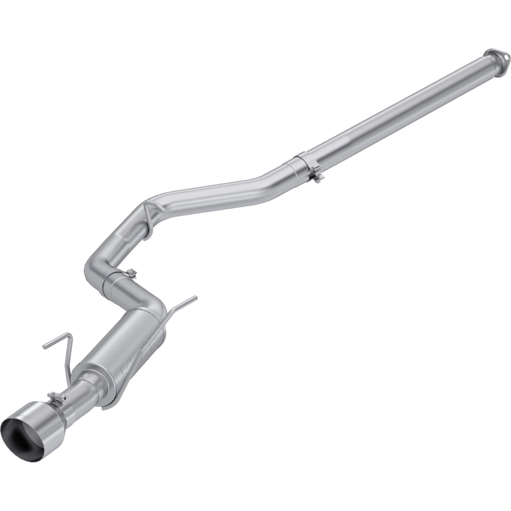 MBRP 3in Cat-Back Exhaust System (Aluminized Steel w/ Single Tip), 2022-2026 WRX