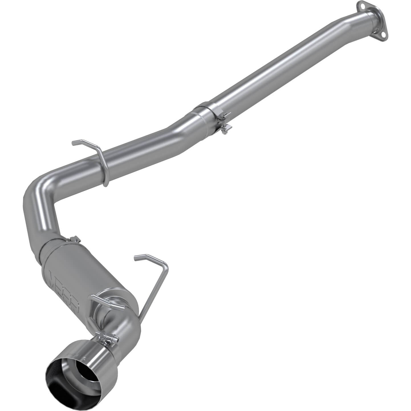 MBRP 3in Cat-Back Exhaust System (Aluminized, w/ Single Tip), 2013-2026 BRZ/FR-S/86/GR86