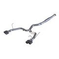 MBRP 3in Cat-Back Exhaust System (Race, 304SS w/ Carbon Fiber Tips), 2015-2021 WRX & STi