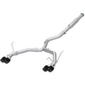MBRP 3in Cat-Back Exhaust System (Race, 304SS w/ Quad Carbon Fiber Tips), 2022-2026 WRX