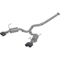 MBRP 3in Cat-Back Exhaust System (Street, 304SS w/ Carbon Fiber Tips), 2015-2021 WRX & STi