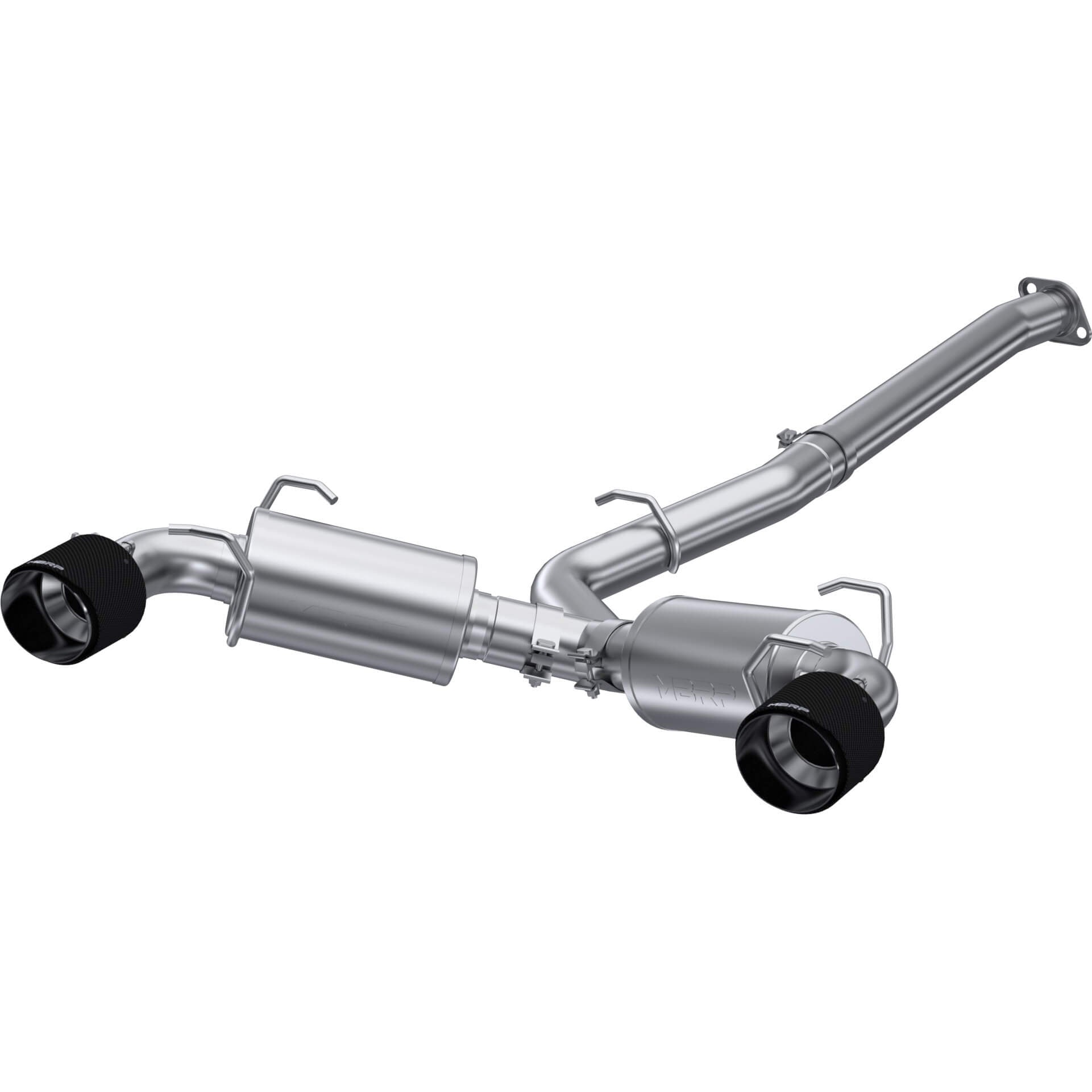 MBRP 3in Cat-Back Exhaust System (Street, 304SS w/ Dual Carbon Fiber Tips), 2013-2026 BRZ/FR-S/86/GR86