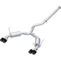 MBRP 3in Cat-Back Exhaust System (Street, 304SS w/ Quad Carbon Fiber Tips), 2022-2026 WRX