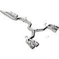 MBRP 3in Cat-Back Exhaust System (Street, 304SS w/ Quad SS Tips), 2022-2024 Golf R