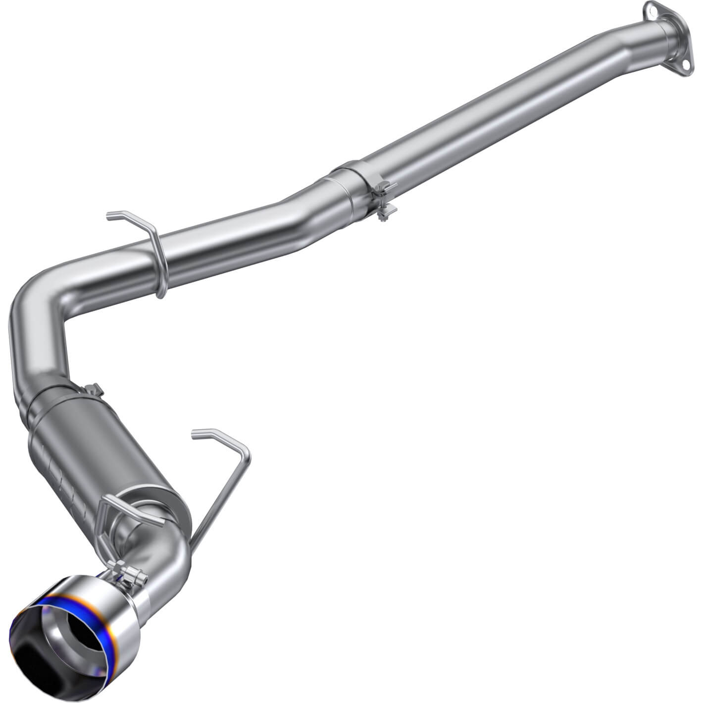 MBRP 3in Cat-Back Exhaust System (Street, 304SS w/ Single Burnt SS Tip), 2013-2026 BRZ/FR-S/86/GR86