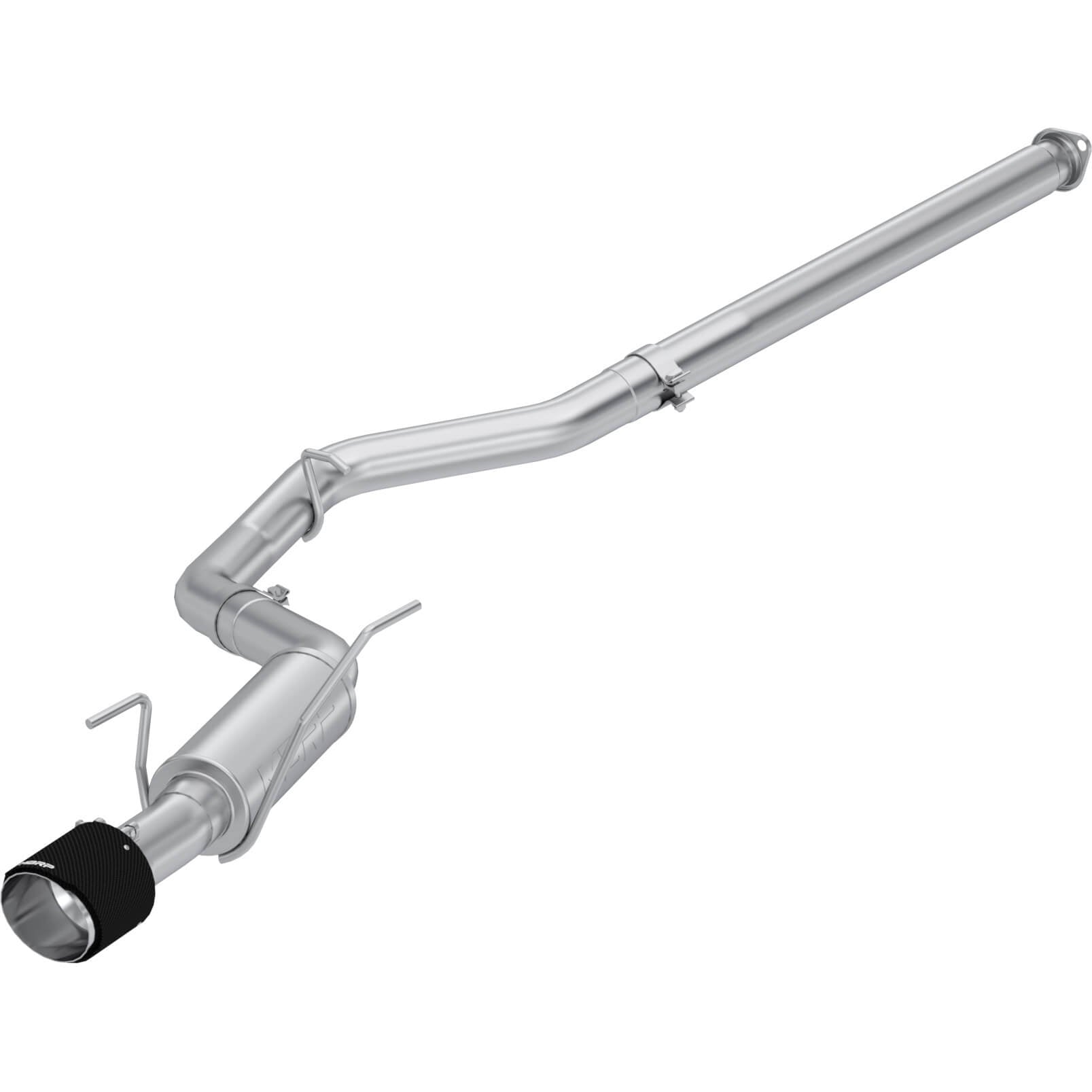 MBRP 3in Cat-Back Exhaust System w/ Carbon Fiber Tips, 2022-2026 WRX
