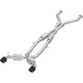 MBRP Armor Pro T304 Stainless Steel 3in Cat-Back Dual Rear Exit w/ 5in OD CF Tip, 2023-2025 Nissan Z
