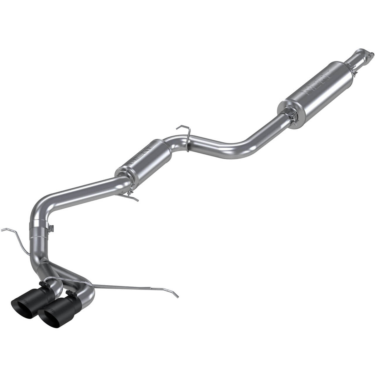 MBRP Cat-Back Exhaust System w/ Black Tips, 2013-2018 Focus ST