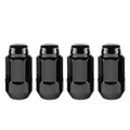 McGard Hex Lug Nuts (Bulge Cone Seat, Black, M14x1.5mm, Set/4)