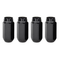 McGard Hex Lug Nuts (Cone Seat, Black, M14x1.5mm, Set/4)