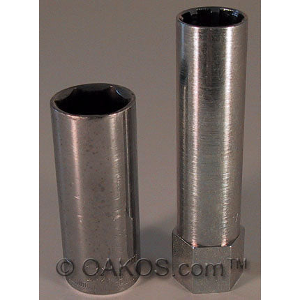 McGard Spline Drive Lugs (Black, 12x1.25mm, Set/20) - Angle 6
