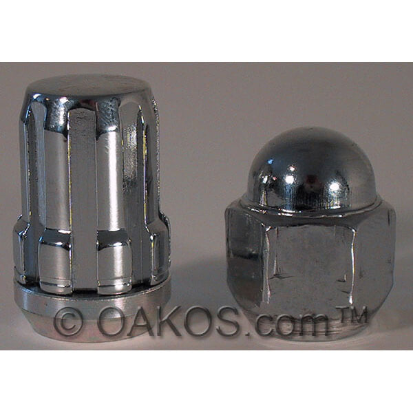 McGard Spline Drive Lugs (Chrome, 12x1.25mm, Set/20) - Angle 5