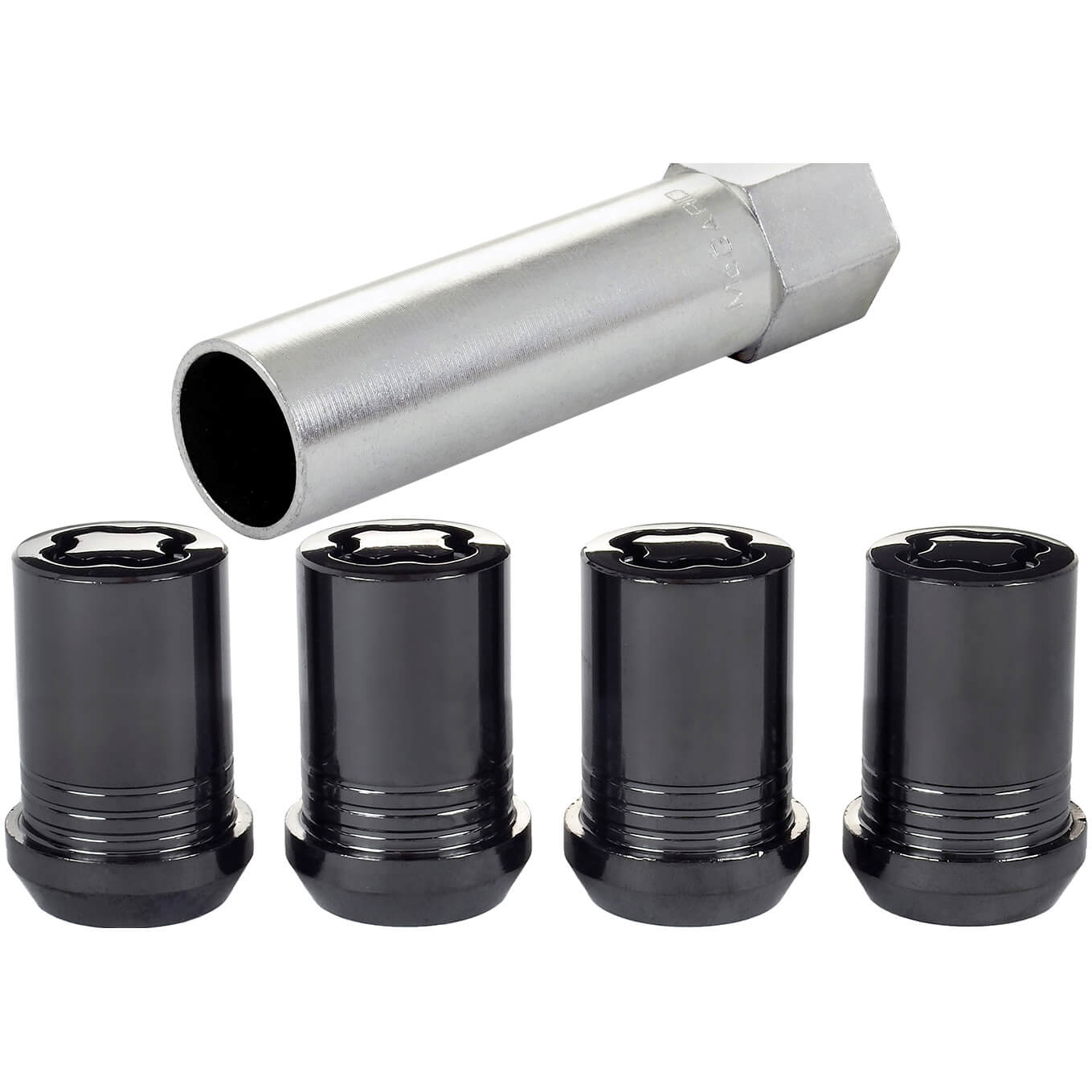 McGard Tuner Lock Set (Black, 12x1.25mm, Set/4)