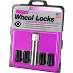 McGard Tuner Lock Set (Black, 12x1.25mm, Set/4) - Angle 2