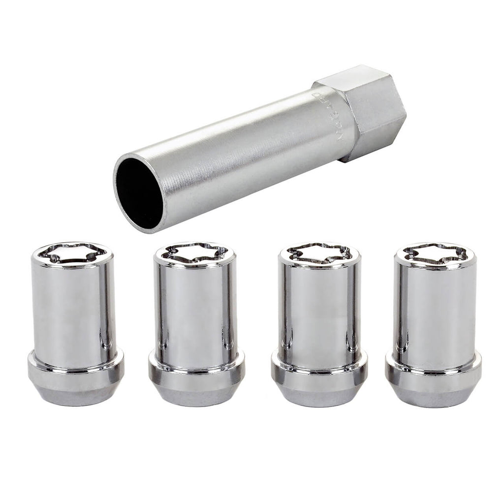 McGard Tuner Lock Set (Chrome, 12x1.5mm, Set/4)