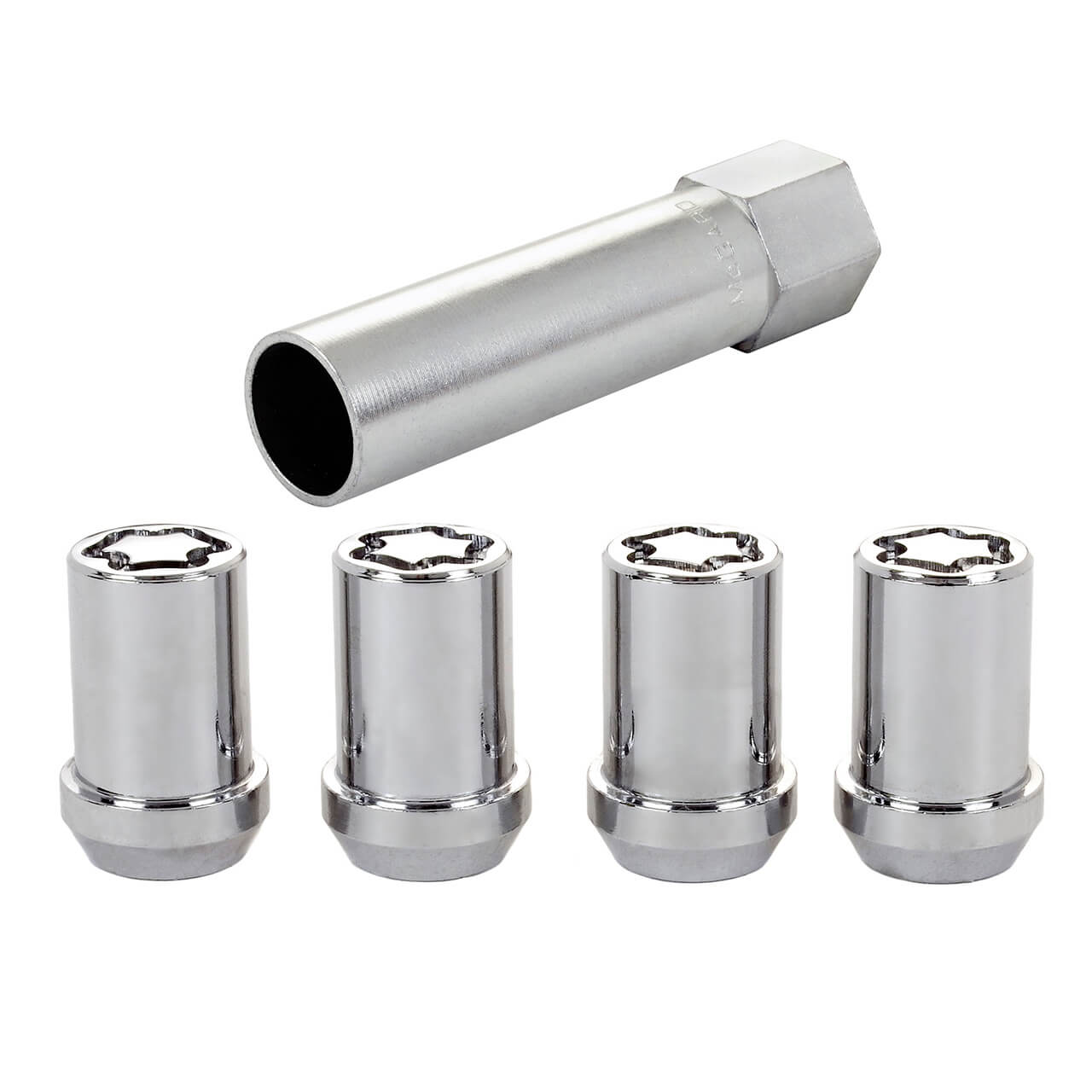 McGard Tuner Lock Set (Chrome, 12x1.5mm, Set/4)