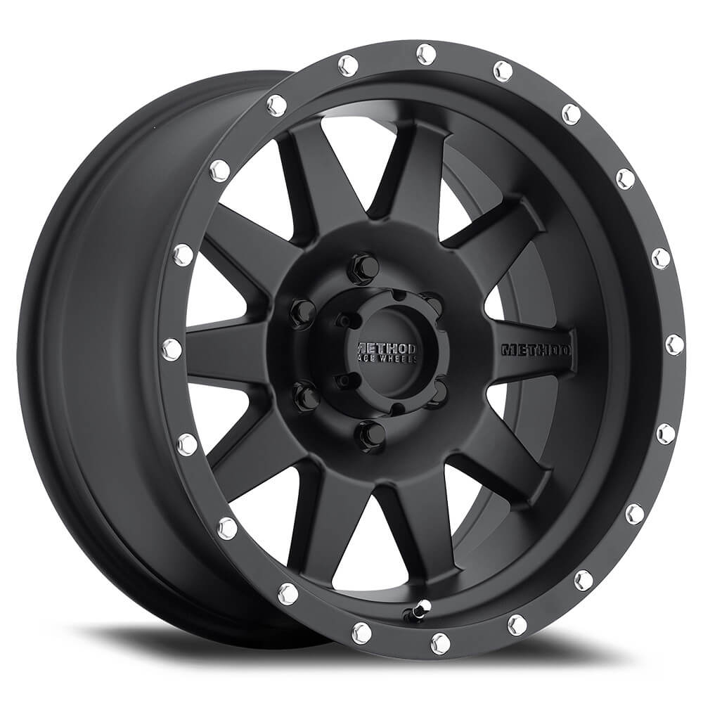 Method MR301 The Standard Wheel - 18x9 / +18 / 6x135 - Matte Black