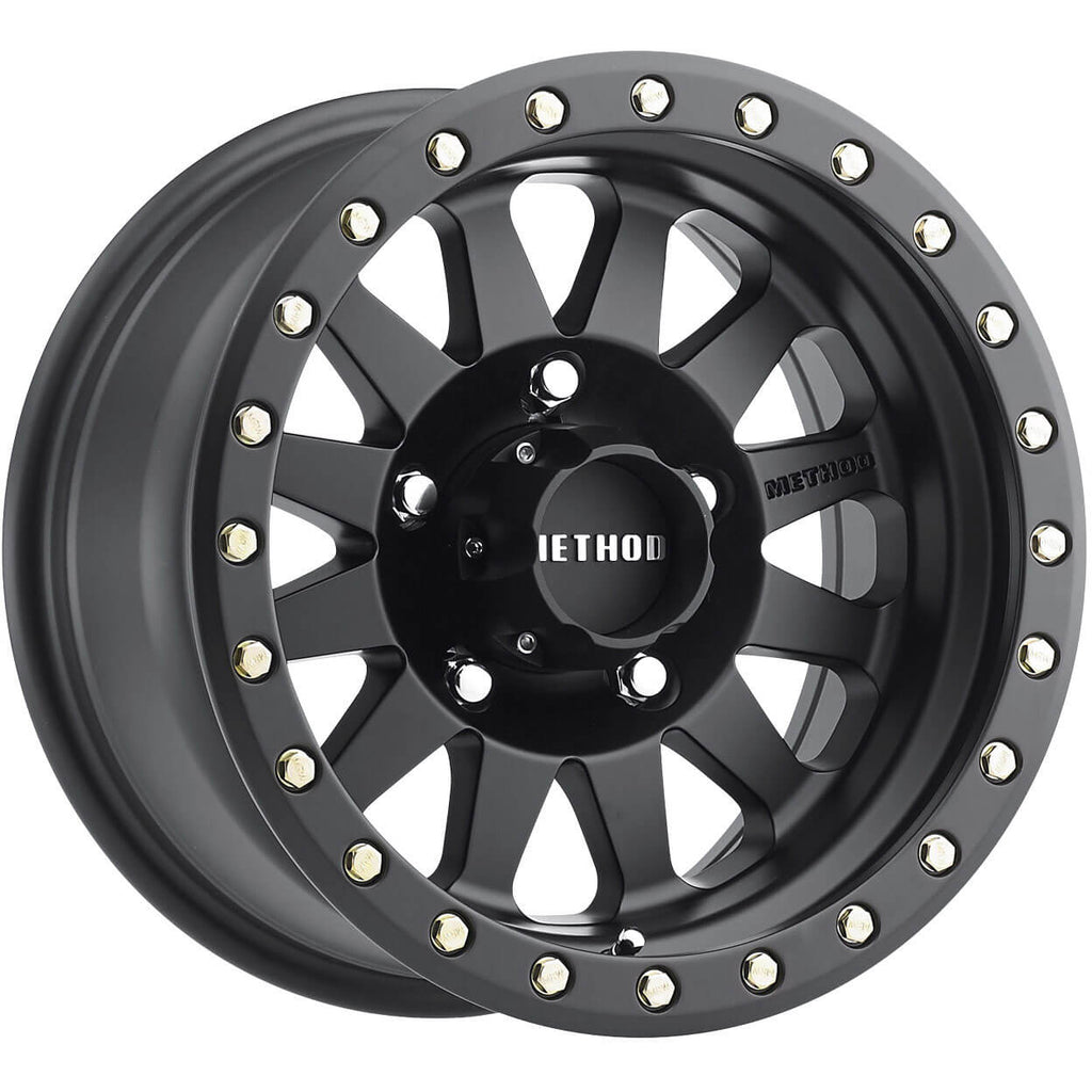 Method MR304 Double Standard Wheel - 15x10 / +-50 / 5x114.3 - Matte Black