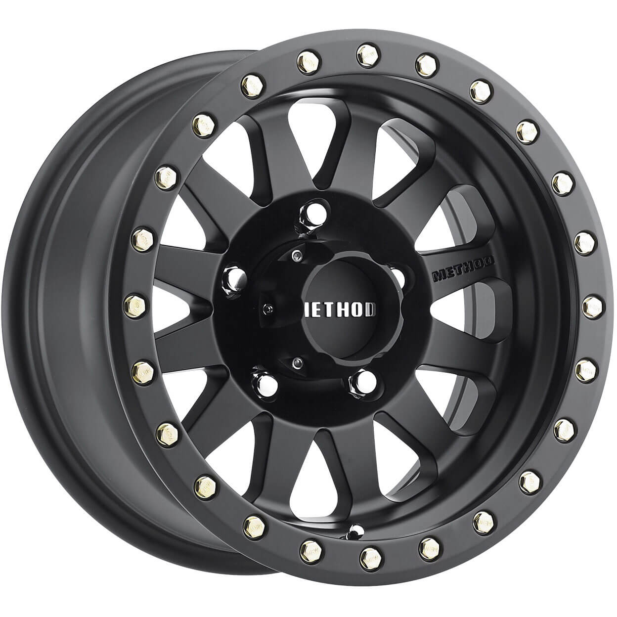 Method MR304 Double Standard Wheel - 15x10 / +-50 / 5x114.3 - Matte Black