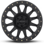 Method MR304 Double Standard Wheel - 15x10 / +-50 / 5x114.3 - Matte Black - Angle 2