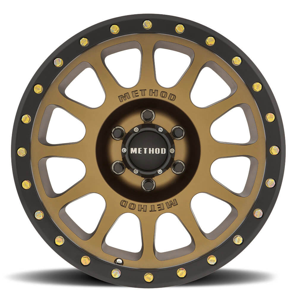 Method MR305 NV Wheel - 18x9 / +18 / 6x135 - Method Bronze w/ Black Lip - Angle 2
