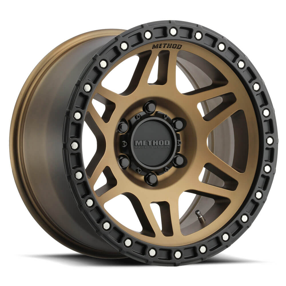 Method MR312 Wheel - 17x8.5 / +0 / 6x135 - Method Bronze w/ Black Lip
