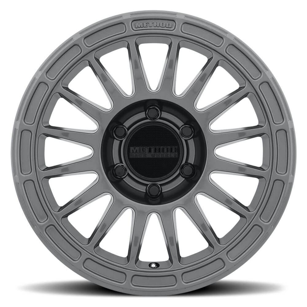 Method MR314 Wheel - 17x7.5 / +30 / 5x108 - Gloss Titanium - Angle 2