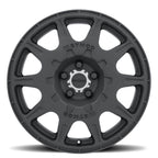 Method MR502 RALLY Wheel - 17x8 / +38 / 5x100 - Matte Black - Angle 2