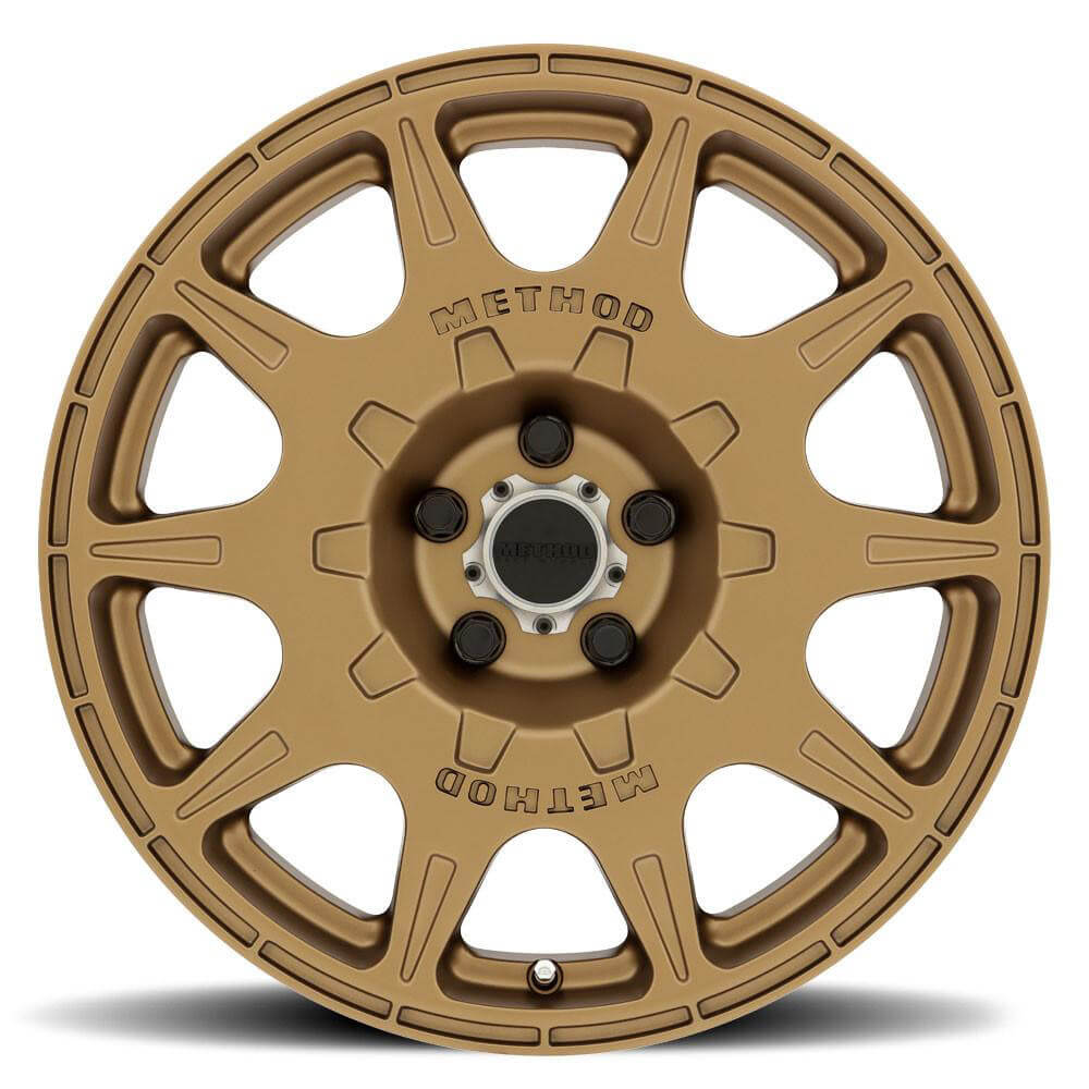 Method MR502 RALLY Wheel - 17x8 / +38 / 5x114.3 - Method Bronze - Angle 2