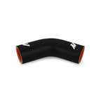 Mishimoto 45 Degree Silicone Coupler - 2.5in (Black)