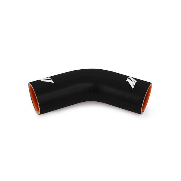 Mishimoto 45 Degree Silicone Coupler - 2.5in (Black)