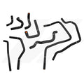 Mishimoto 9 Piece Silicone Ancillary Hose Kit, 2002-2005 WRX