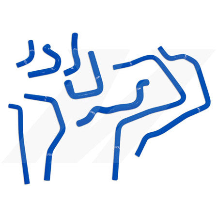 Mishimoto 9 Piece Silicone Ancillary Hose Kit, 2002-2005 WRX